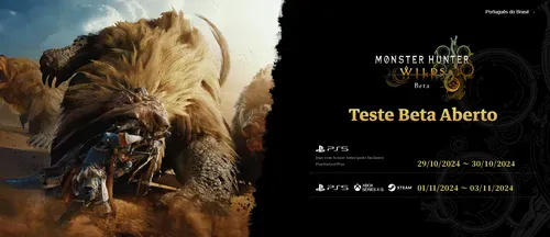 (Grtis) Teste Beta De Monster Hunter Wilds